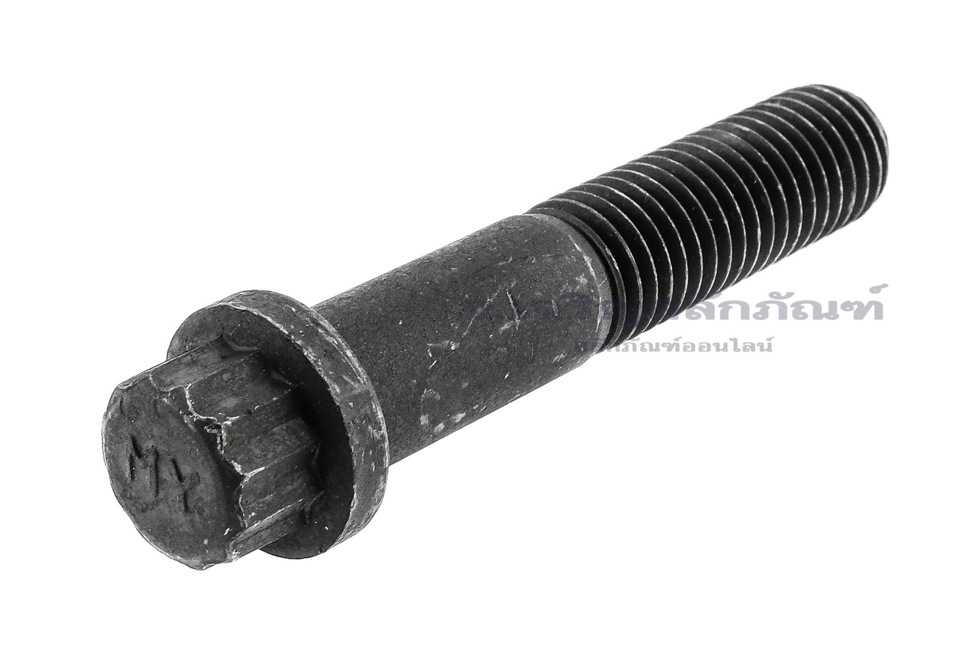 น็อตหัว 12 เหลี่ยมเหล็กดำเกรดแข็ง ขนาด 5/8"x 3.1/4" ( 15.8 mm) เกลียว 11 (BSW/UNC)