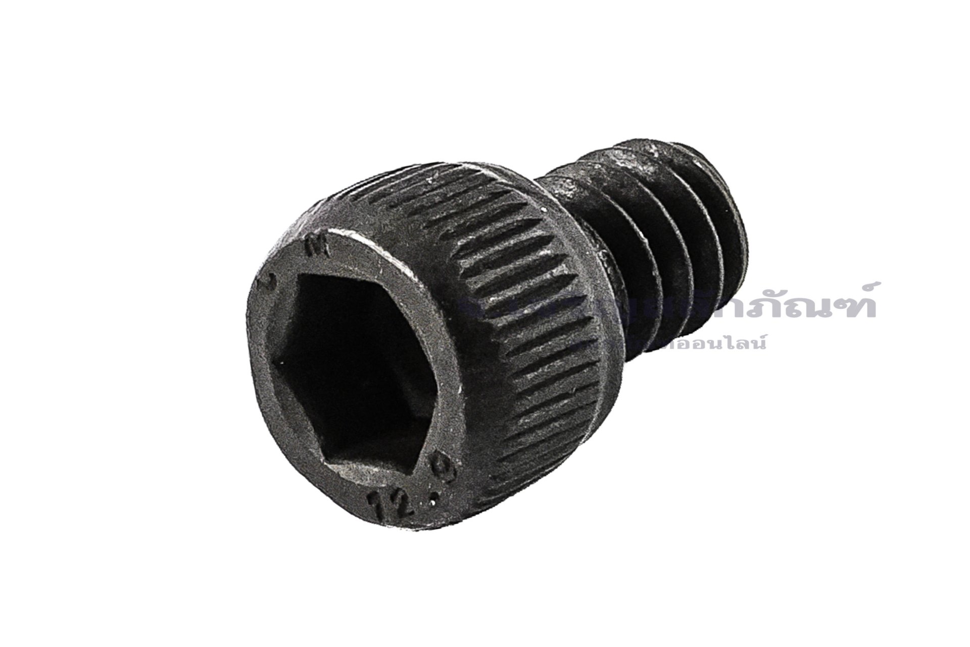 น็อตหัวจมดำแข็ง #10-24 x 1/4" (เบอร์ 10 เกลียว 24 ยาว 1/4") วัดความโตเป็นมิลได้ 4.8x6.35 mm เกลียวตลอด