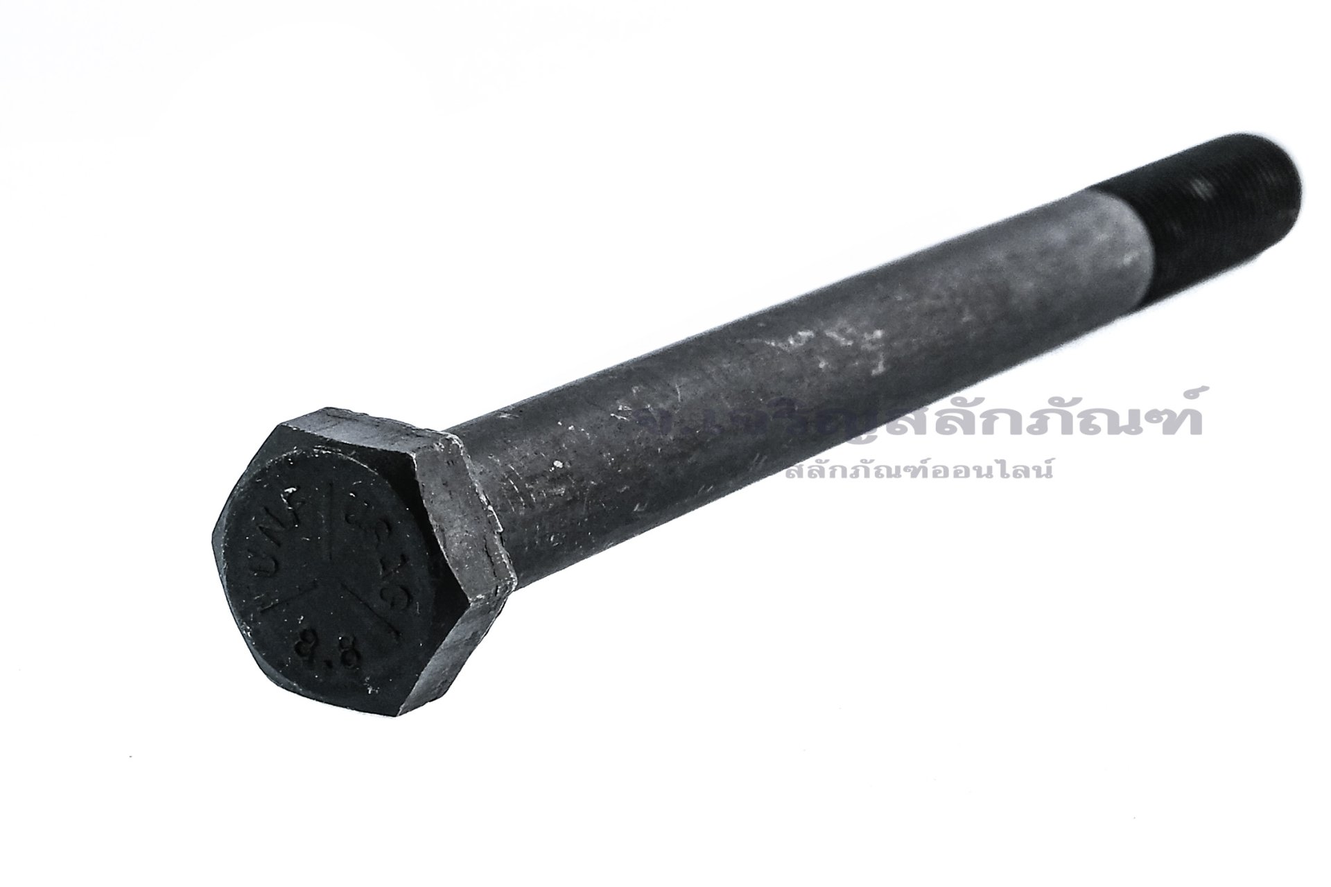 น็อตเหลี่ยมดำแข็ง ขนาด 3/8"x4.1/2" เกลียว 24 (UNF)