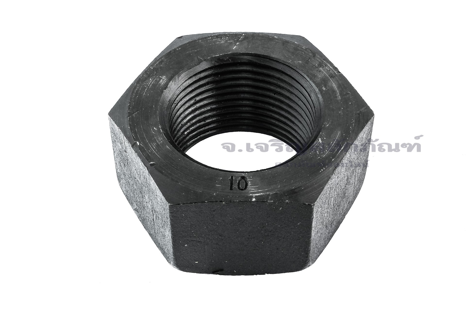 หัวน็อตดำ Hex Nut M60x4.0 (หัวน็อตเบอร์ 89) เกรด 10.9