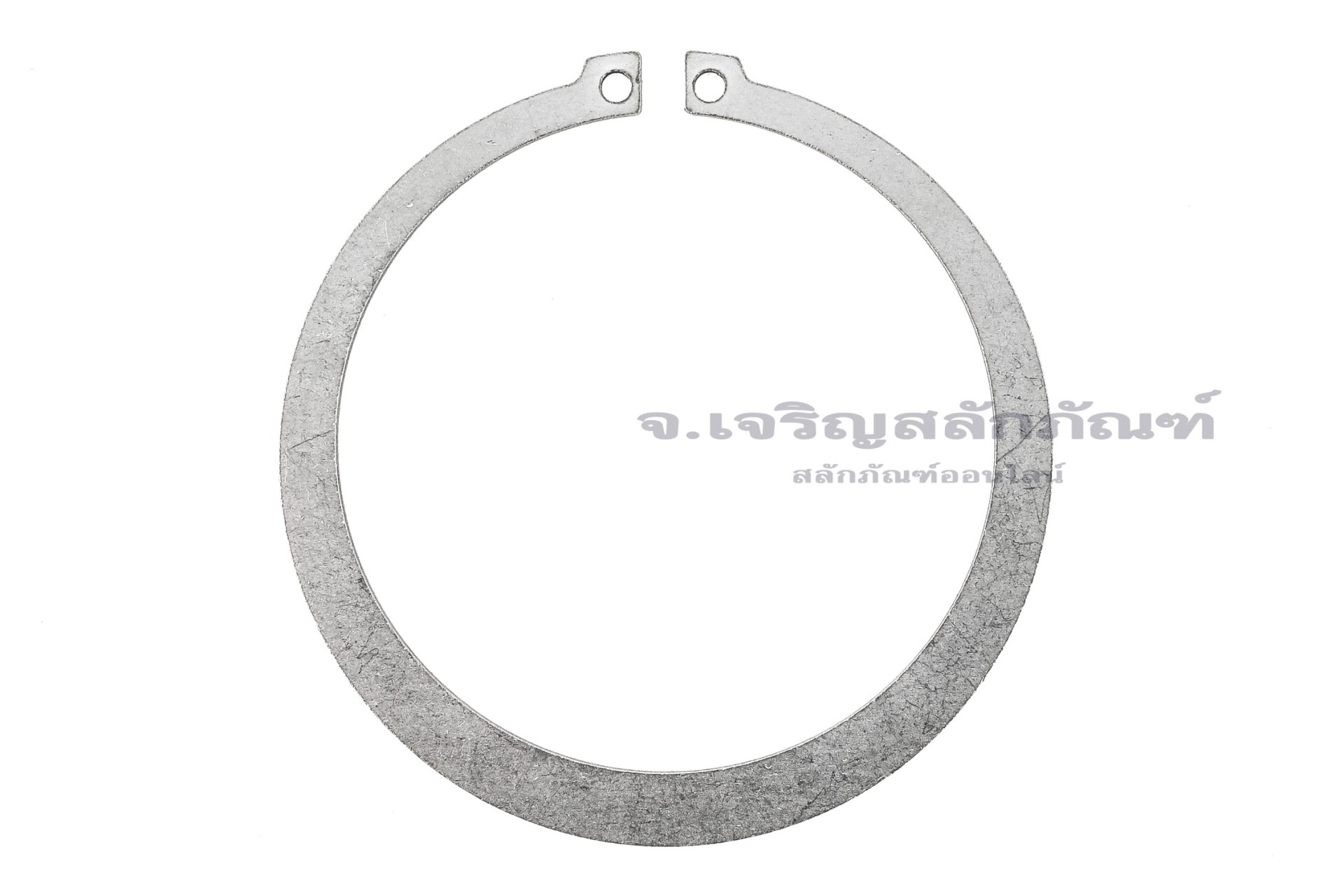 แหวนล็อคนอก แหวนล็อคเพลา สแตนเลส 110 mm (เบอร์ 110) (วัดขนาดวงในของแหวนได้ 101.8 mm ความหนา 2.8 mm)