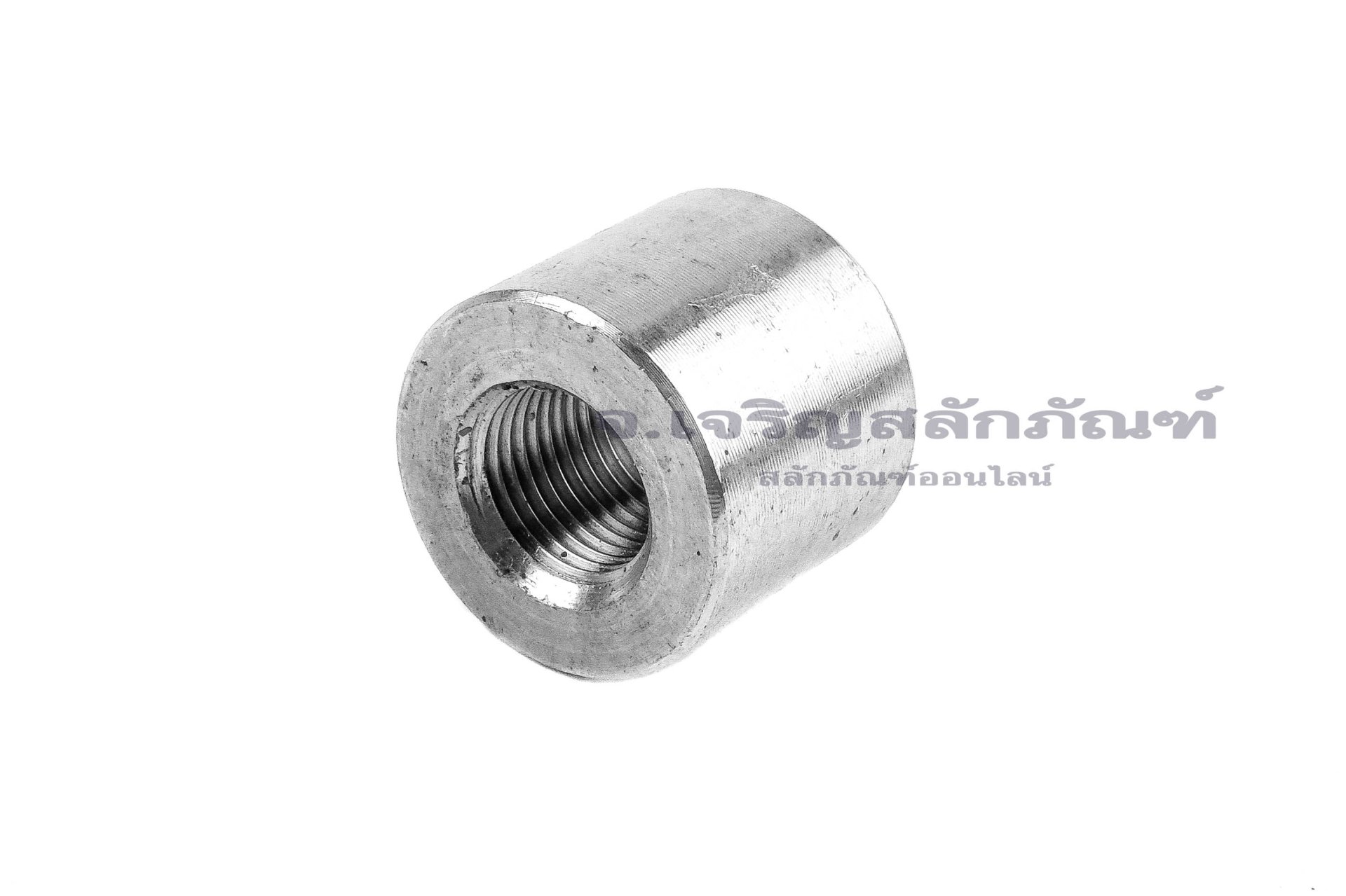 ข้อต่อตรงสแตนเลสเกรด 316L (เกลียวใน x เกลียวใน) 1/8" x 1/8" รุ่นสั้น 15 mm หนา 18 mm