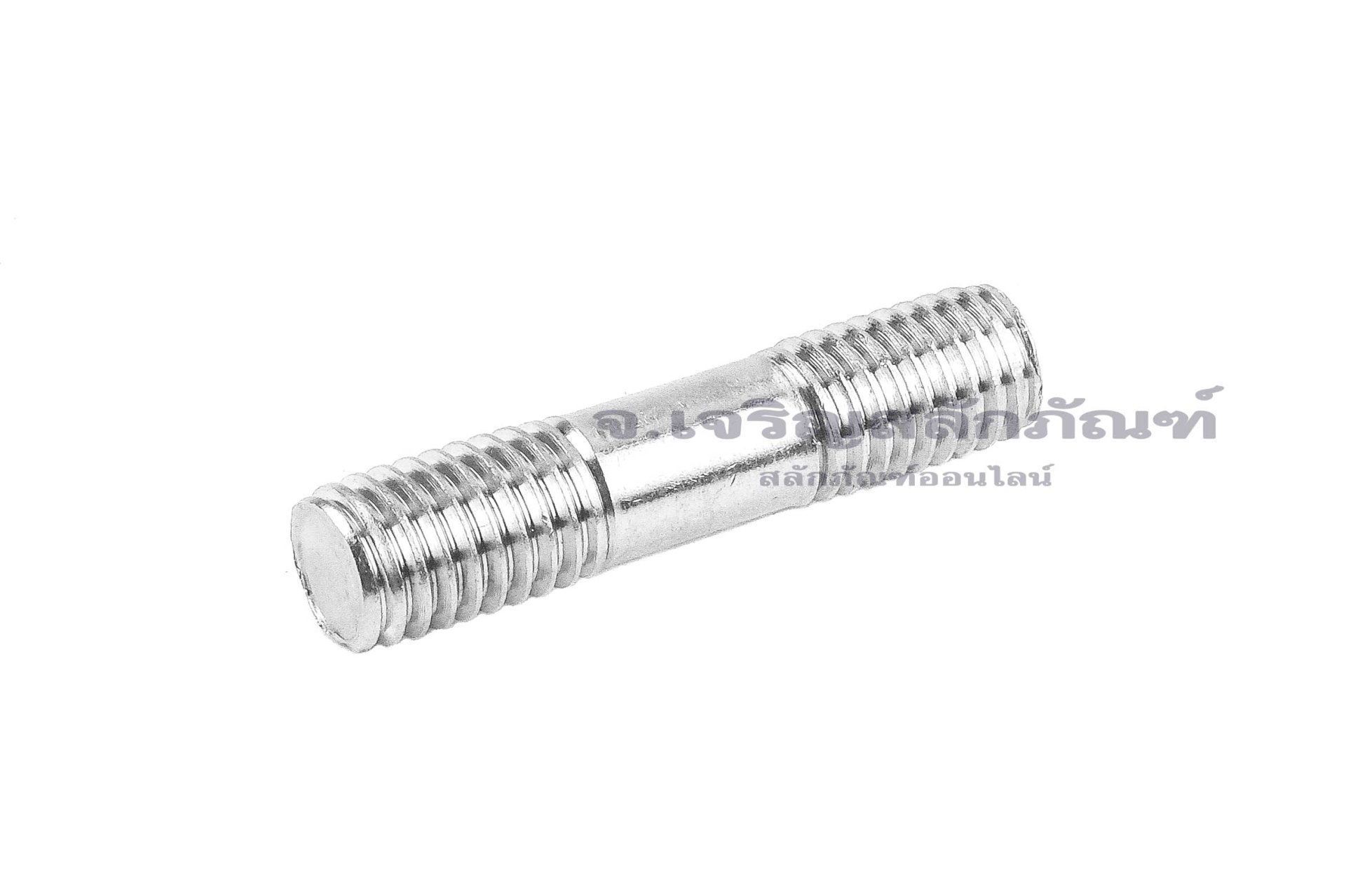 น็อตสตัดเกลียวสองข้างสแตนเลส Stud Bolt M8x1.25x35 ช่วงระยะเกลียว 12.5x12.5 mm