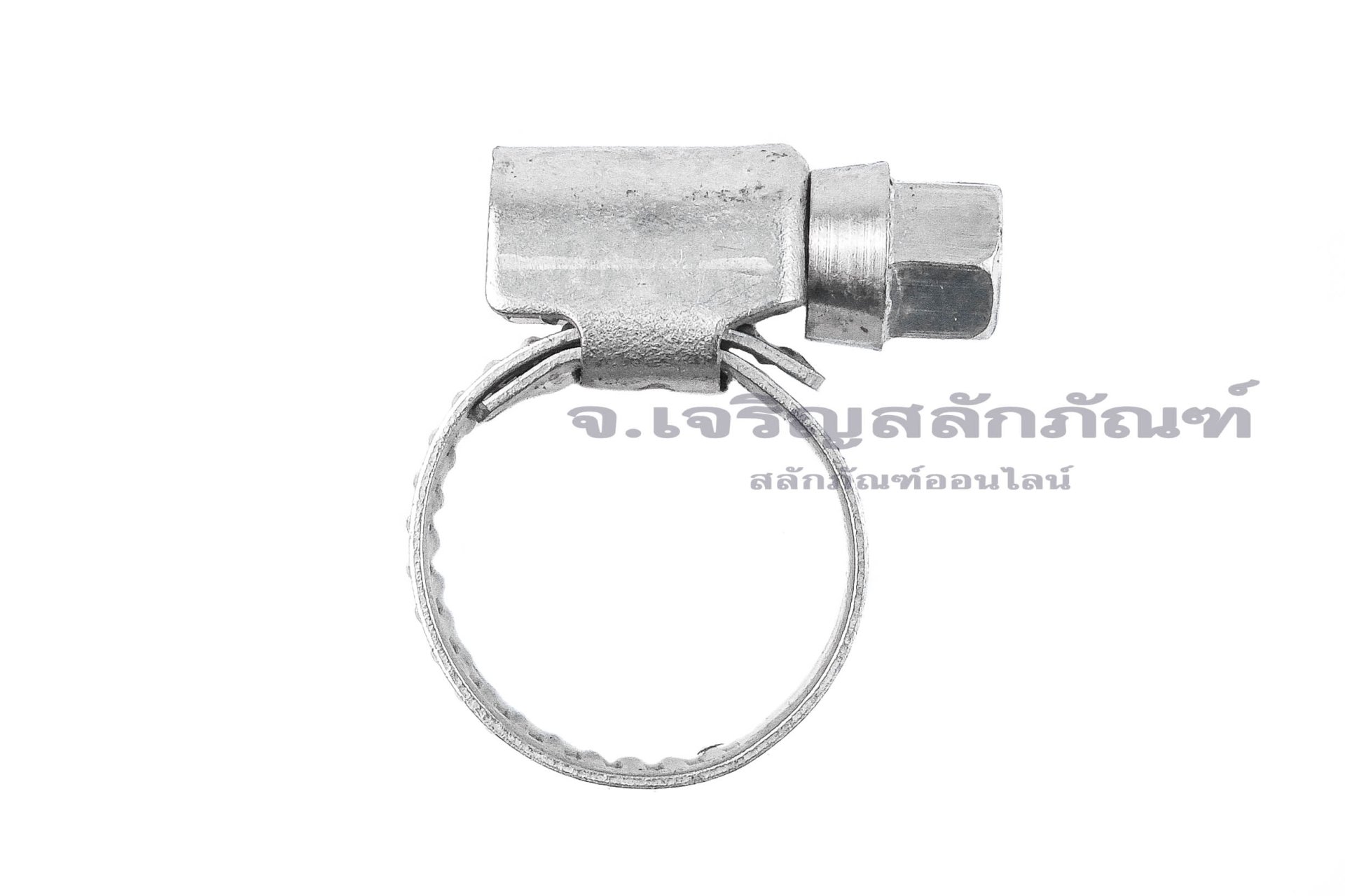 เข็มขัดรัดท่อสแตนเลสเกรด 304 ทั้งตัวรุ่นตัน TJBC All-Stainless-Steel Belt (หน้าตัด 9x0.7 mm) ขนาด 10-16 mm