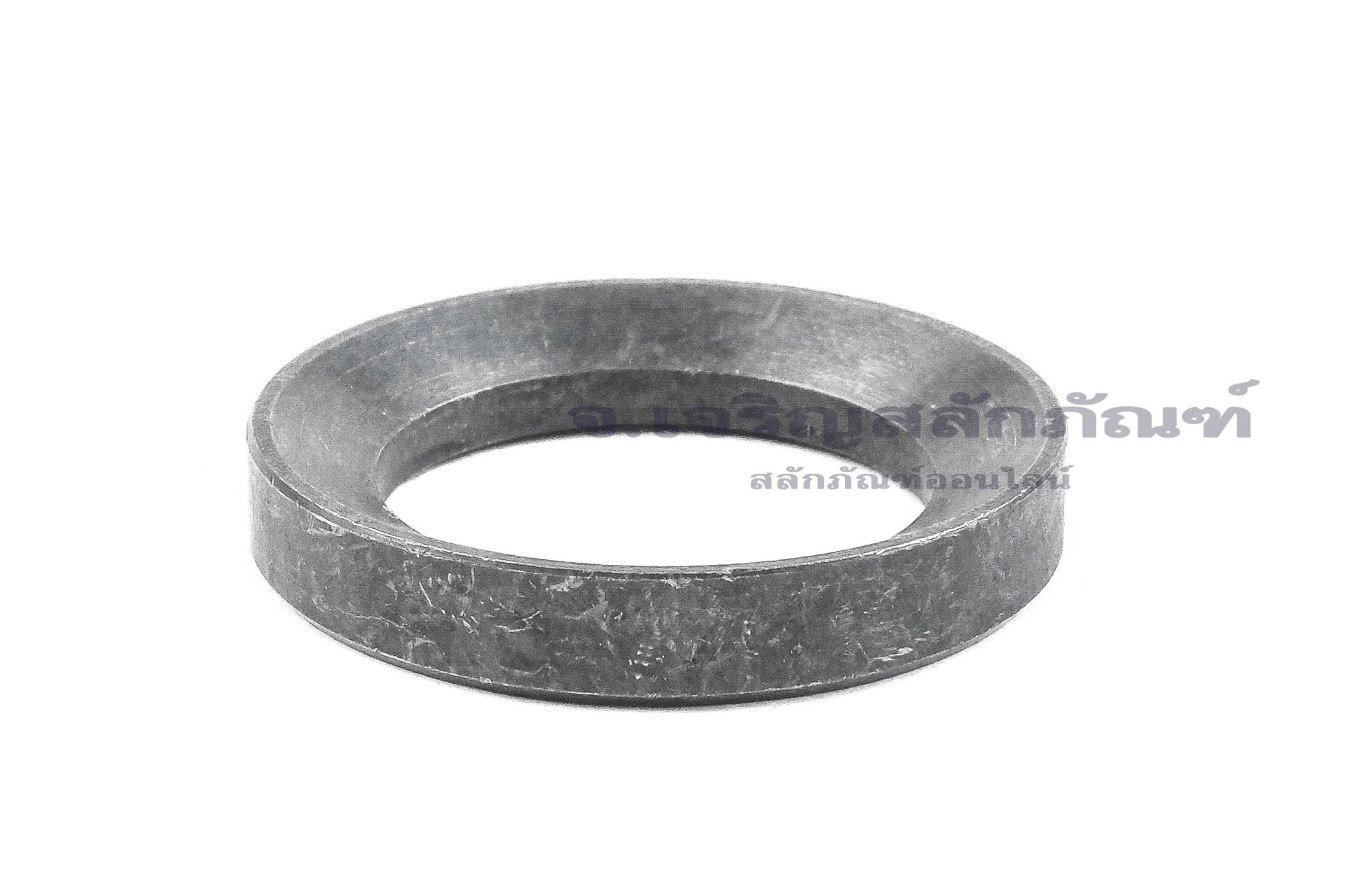 แหวนรองน็อตหัวเตเปอร์ เหล็กดำ ทรงเรียบด้านในตัน (Carbon Steel Countersunk Washer) ขนาด M20 วงนอก 37 mm สูง 6 mm