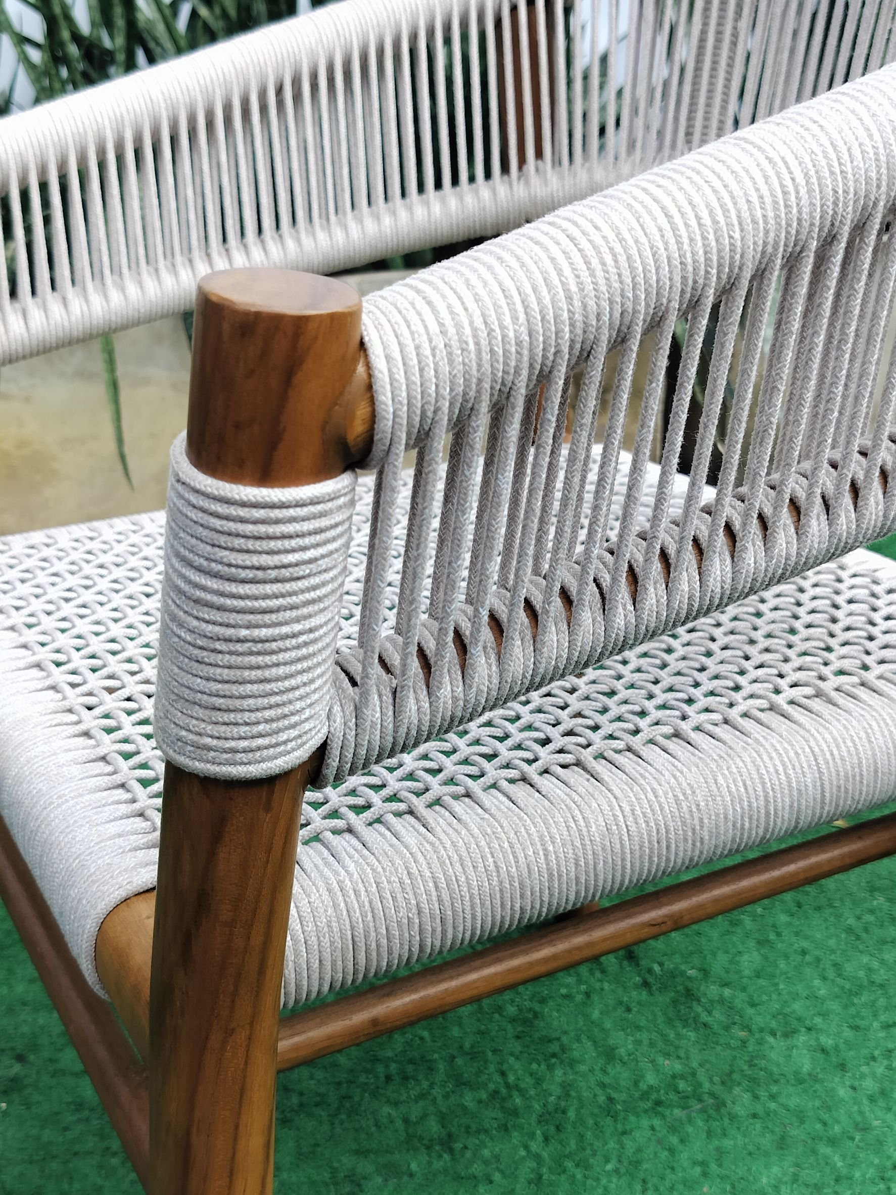 Whitewater Raft Rope Chair Rope woven chair