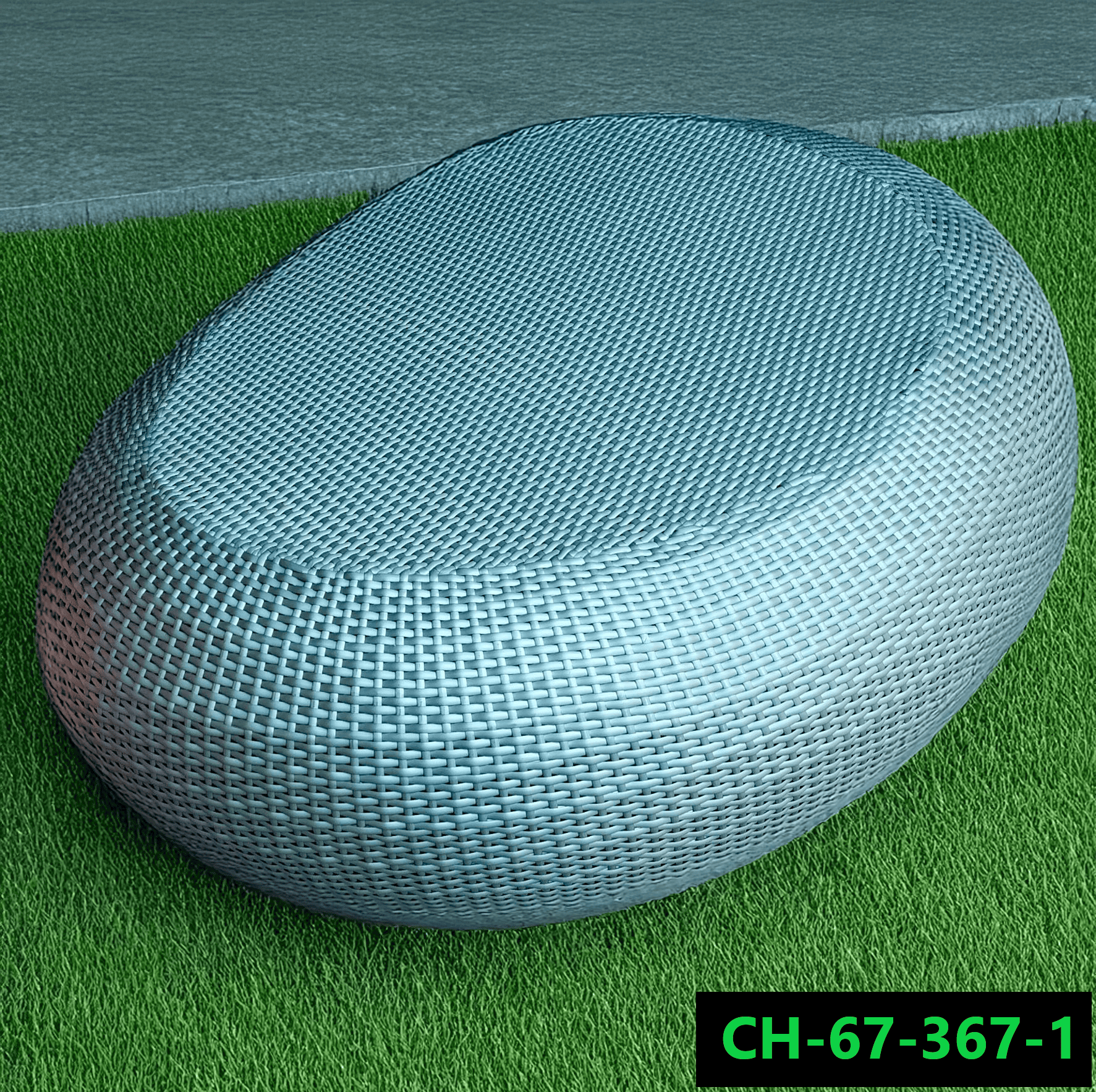 artificial rattan seat - spk-wickerthai