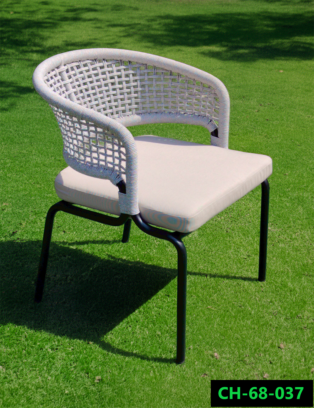 Rubber Rope Chair Woven rope chair