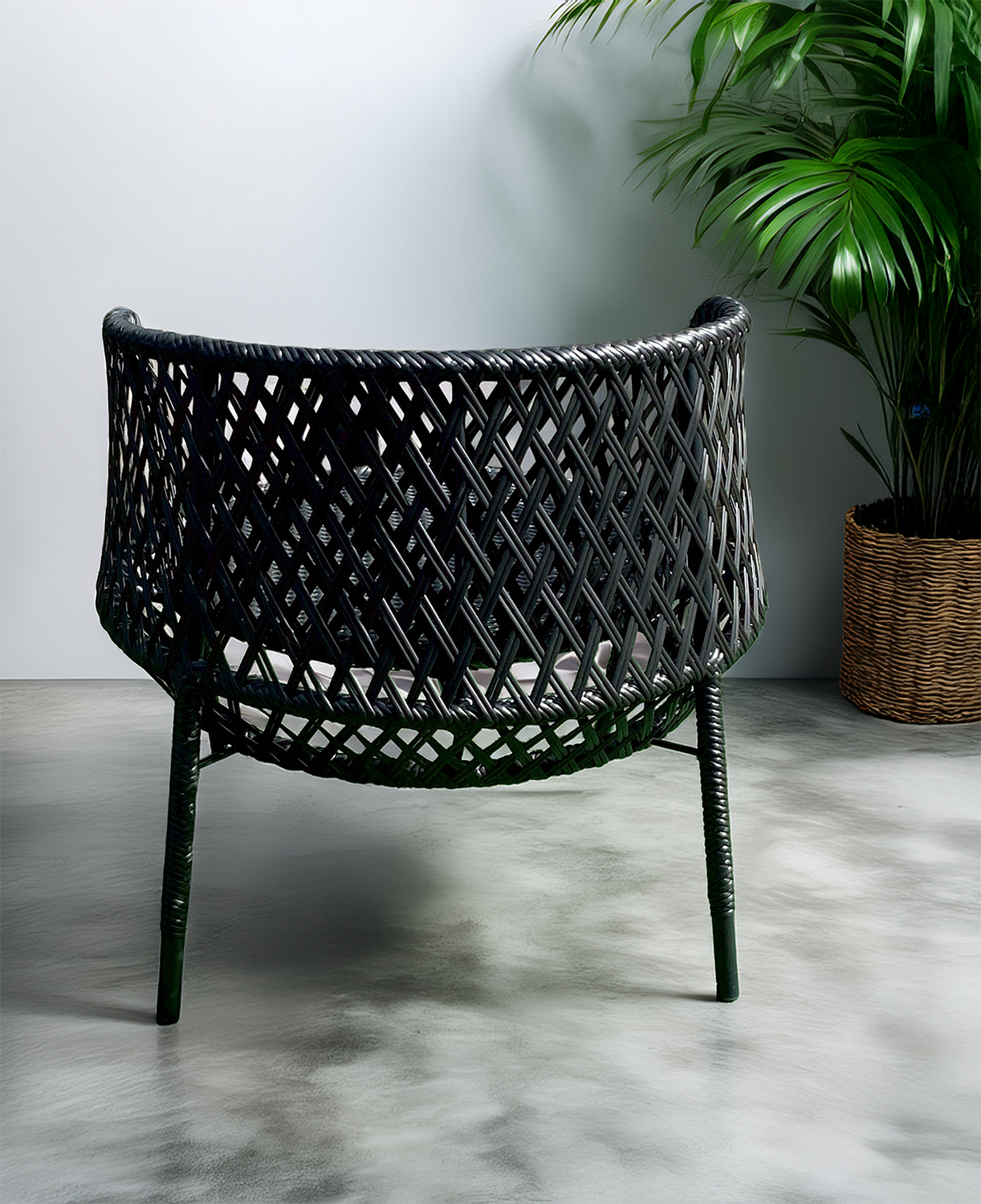artificial rattan chair