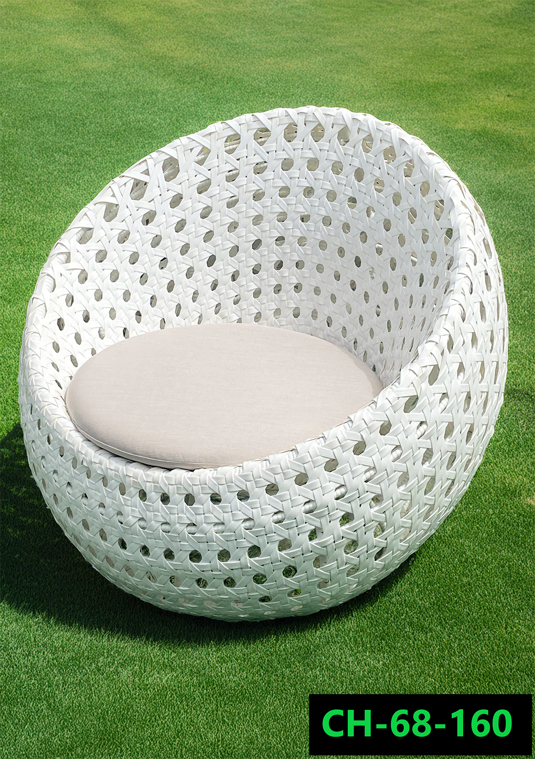 artificial rattan chair