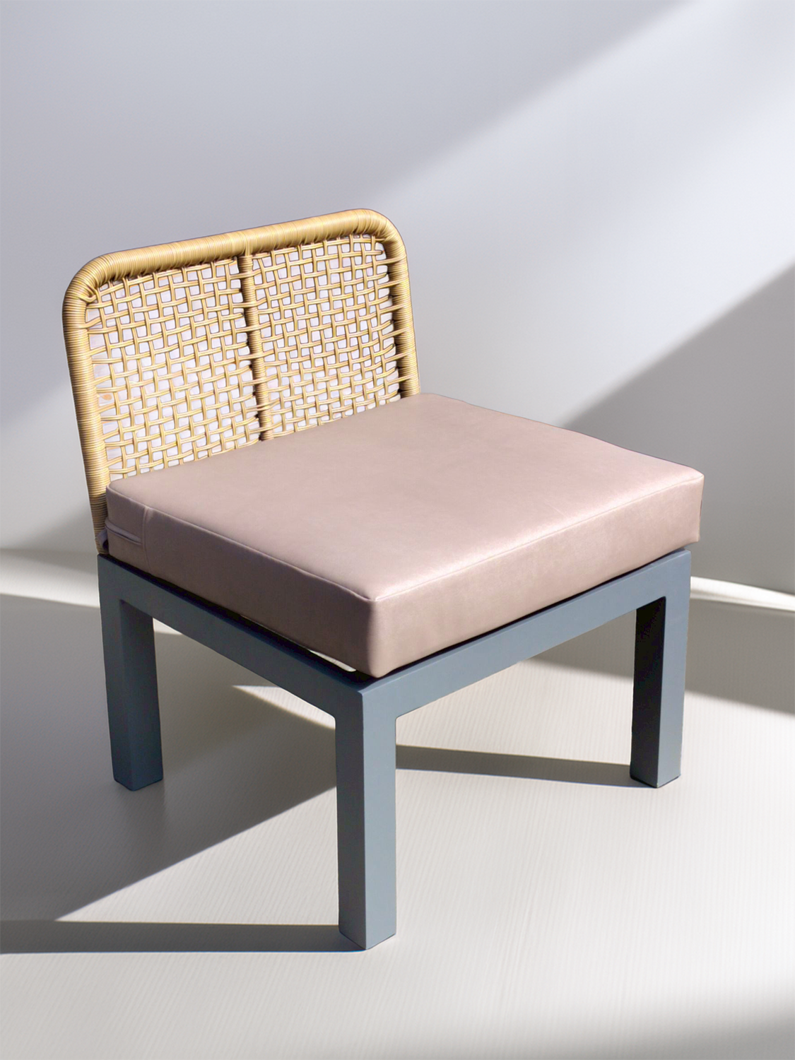 artificial rattan chair