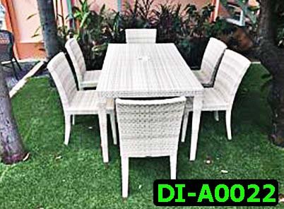 Rattan Dining and coffee set Product code DI-A0022