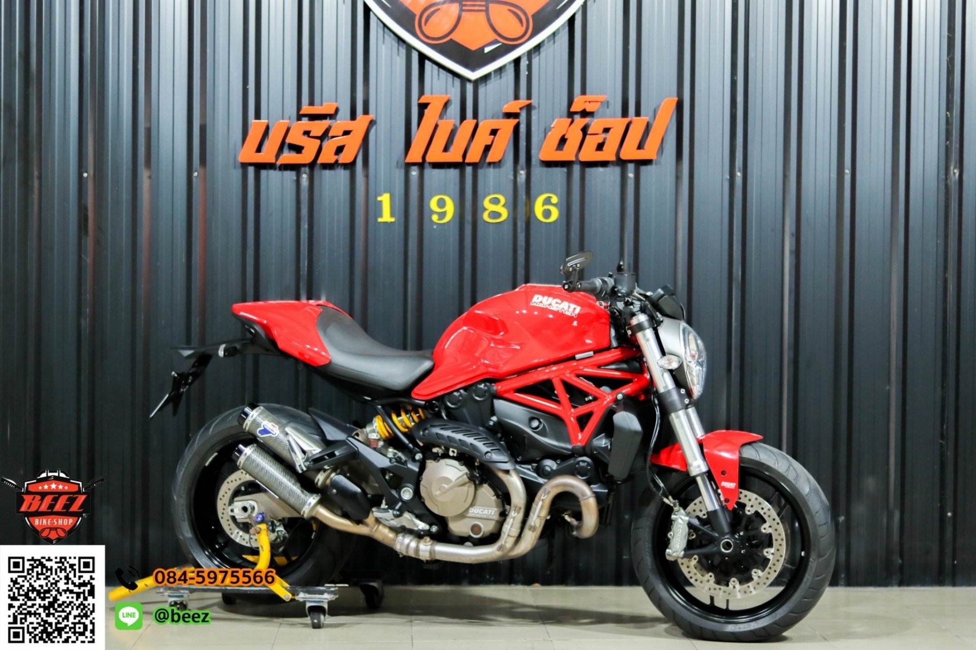 ขาย Ducati monster 821 ABS Performance ปี 2015 สภาพป้ายแดง สวยจัดจ้าน