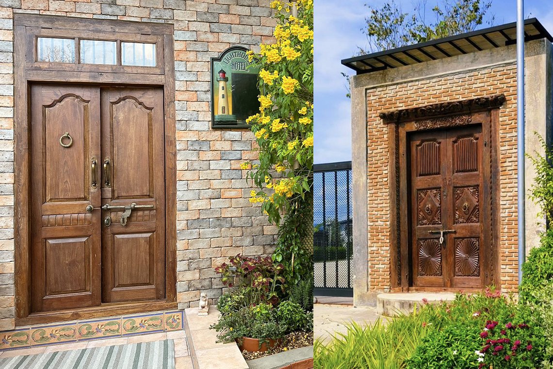 10 เหตุผลที่เลือกใช้ประตูโบราณเป็นประตูหน้าบ้าน
