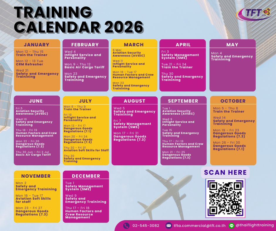Now Open!!  2026 Training Courses