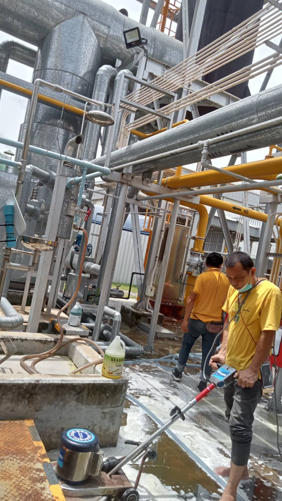 สะอาดทุกพื้นที่ เก็บทุกรายละเอียดงาน Big Cleaning - โรงไฟฟ้า NSOG สะอาดทุกพื้นที่ เก็บทุกรายละเอียดงาน Big Cleaning - โรงไฟฟ้า NSOG