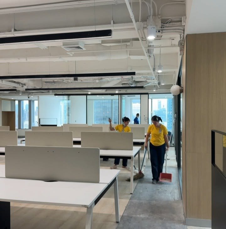 Big Cleaning ออฟฟิศใหม่ใจกลางเมือง