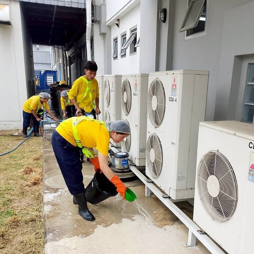 บริการ Big Cleaning โกดัง ดูแลครบทั้งภายในและภายนอกอาคาร