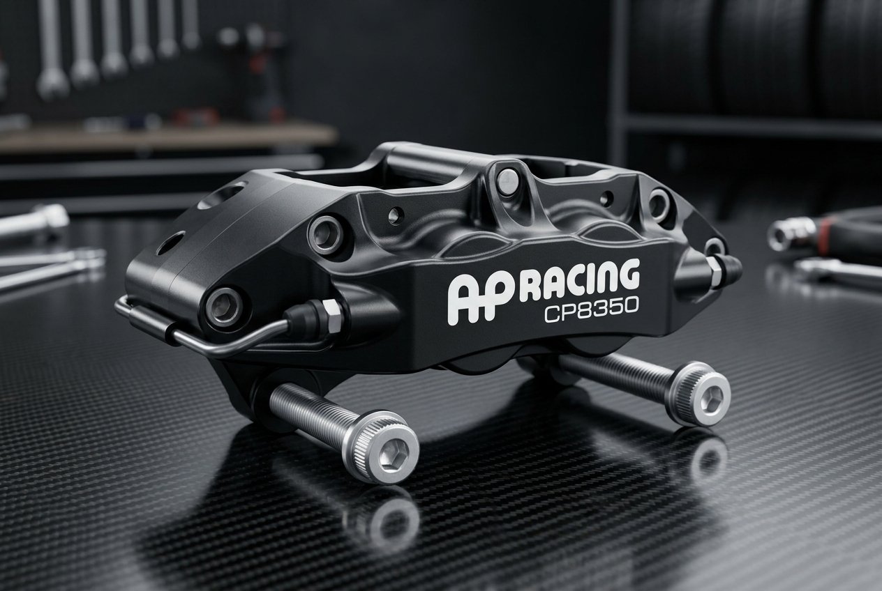 คาลิเปอร์เบรก AP Racing CP8350 4 ลูกสูบ ของแท้สำหรับสนามแข่ง