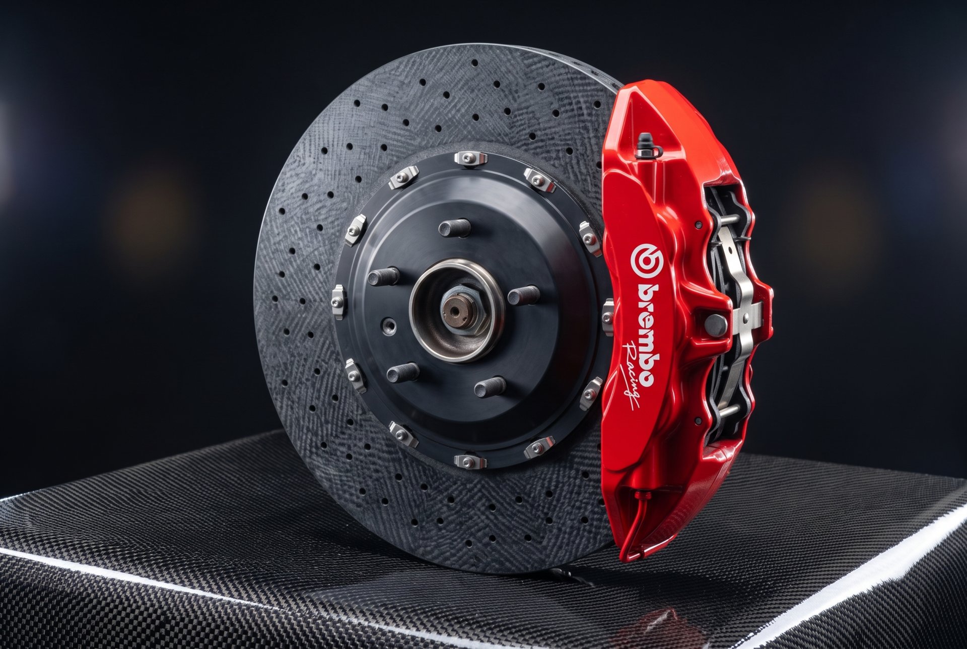 ชุดเบรกคาร์บอนเซรามิก Brembo CCM-R ระดับสนามแข่งสำหรับ Supercar