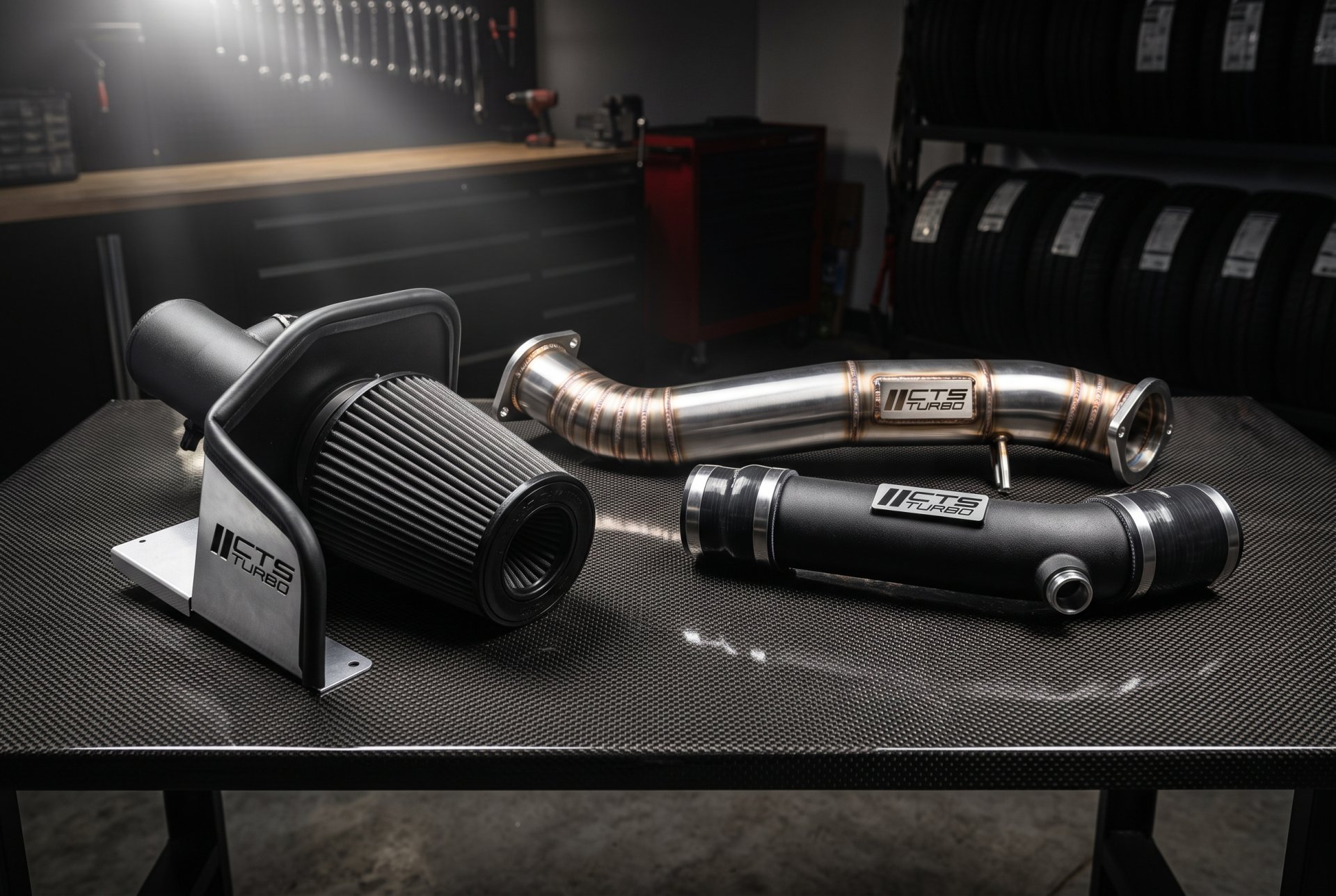 ชุดของแต่งและอะไหล่เพิ่มสมรรถนะ CTS Turbo สำหรับรถยนต์ยุโรป