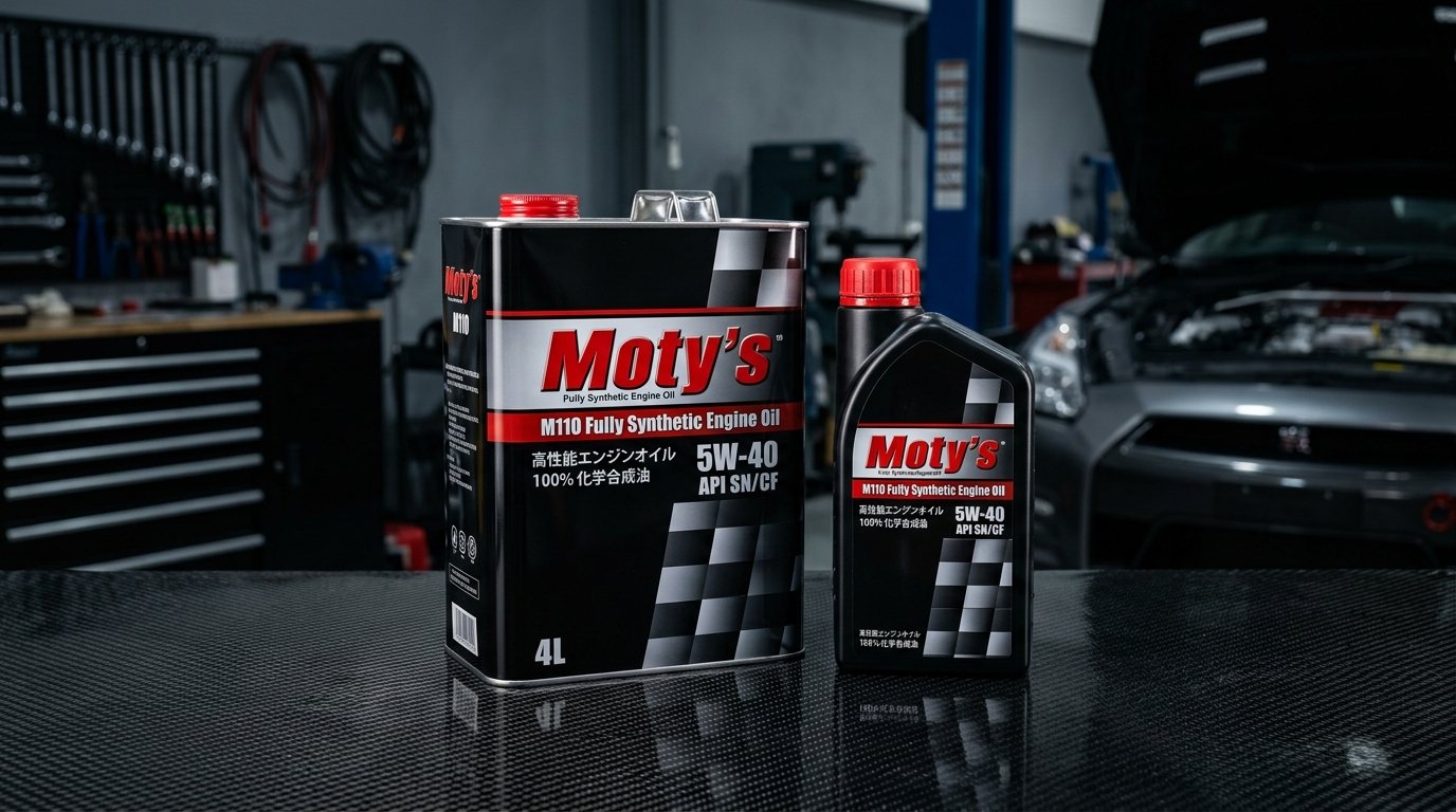น้ำมันเครื่องสังเคราะห์แท้ Moty