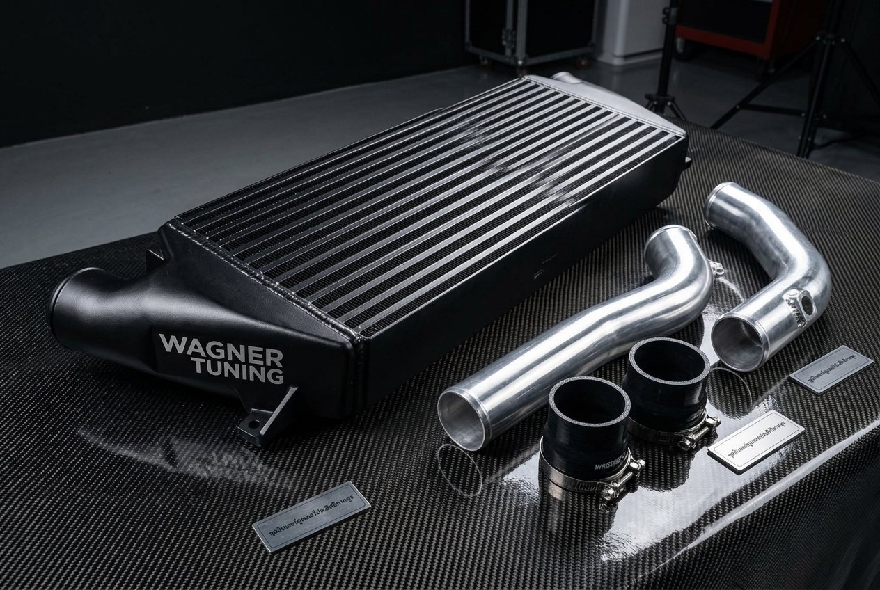 ชุดอินเตอร์คูลเลอร์ประสิทธิภาพสูง Wagner Tuning สำหรับรถยุโรป