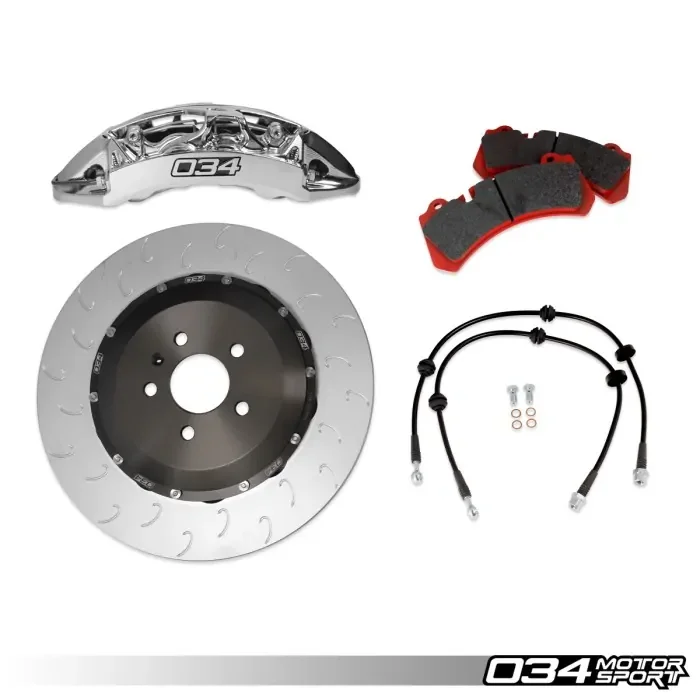 034Motorsport RS+ แพ็คเกจเบรกชุดใหญ่, B9/B9.5 Audi A4/S4/RS4, A5/S5/RS5, & Q5/SQ5