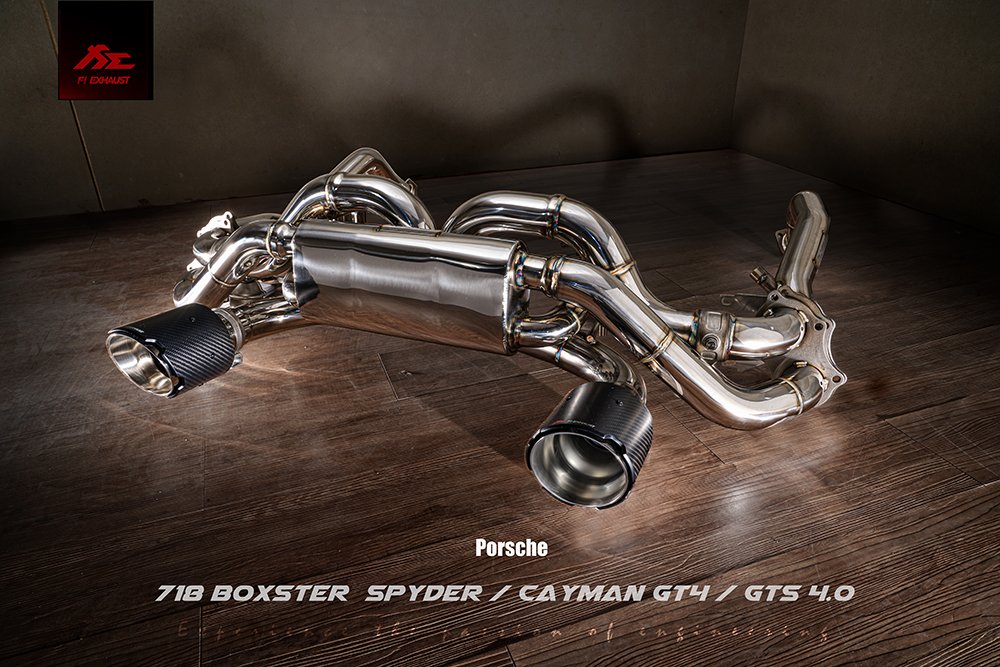 Fi Exhaust Porsche 718 Boxster / Cayman GTS 4.0 OPF