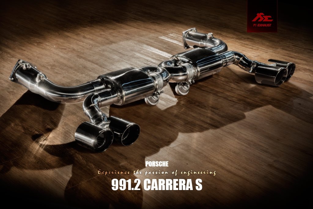ท่อไอเสีย Fi Exhaust Porsche 991.2 Carrera / 4 / S / 4S