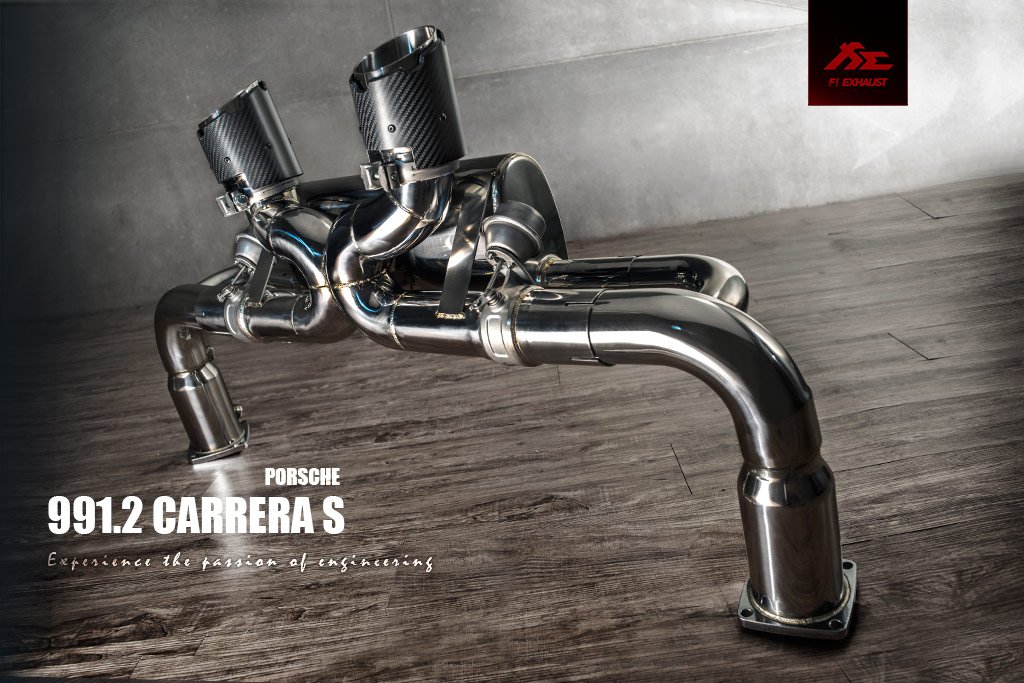 ท่อไอเสีย Fi Exhaust Porsche 991.2 Carrera / 4 / S / 4S Sport Bumper Version