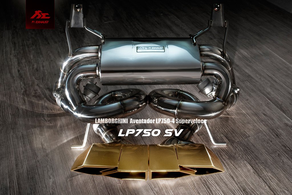 ท่อไอเสีย Fi Exhaust Lamborghini Aventador LP750-4 SV Volcano Firetador Version