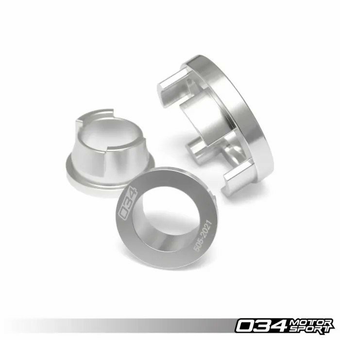 034Motorsport Billet Aluminum Rear Differential Mount Insert Kit, B9/B9.5 Audi A4/A5/S4/S5/RS5 & Allroad