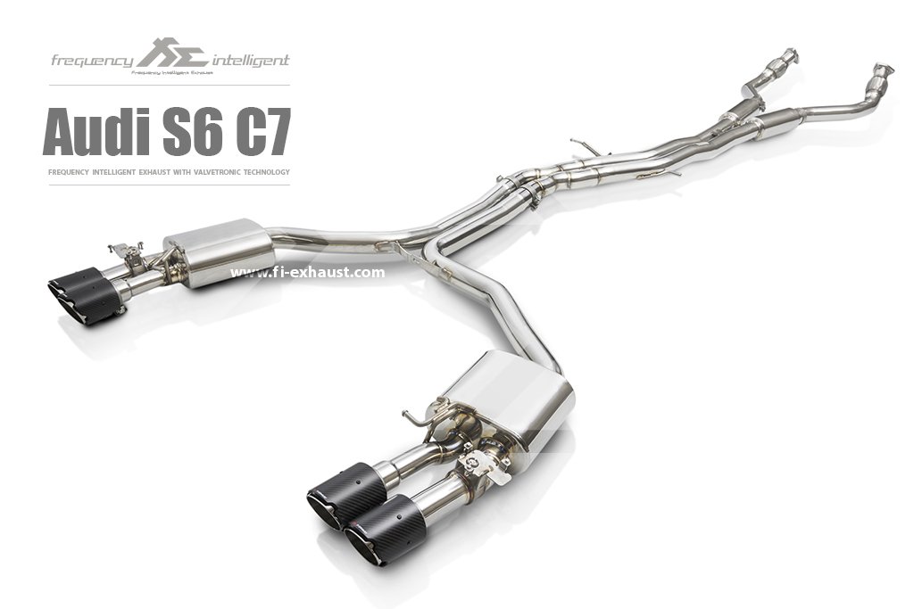ท่อไอเสีย Fi Exhaust Audi C7 / 4G8 S6 Sedan / Avant