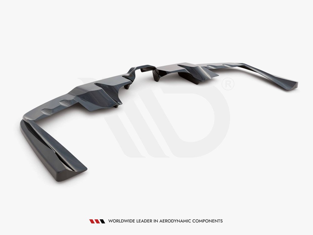 Maxton Design Mercedes AMG GLE Coupe C167 (2019-) Central Rear Splitter (Vertical Bars)