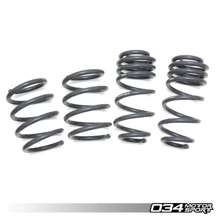 034Motorsport Dynamic+ Lowering Springs for 8S Audi TT RS