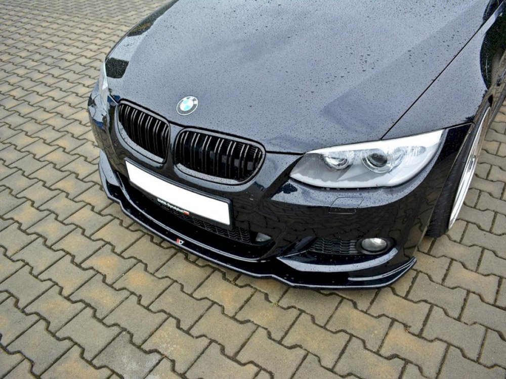Maxton Design BMW 3 E92 M-sport Facelift (2010-2013) Front Splitter V.2