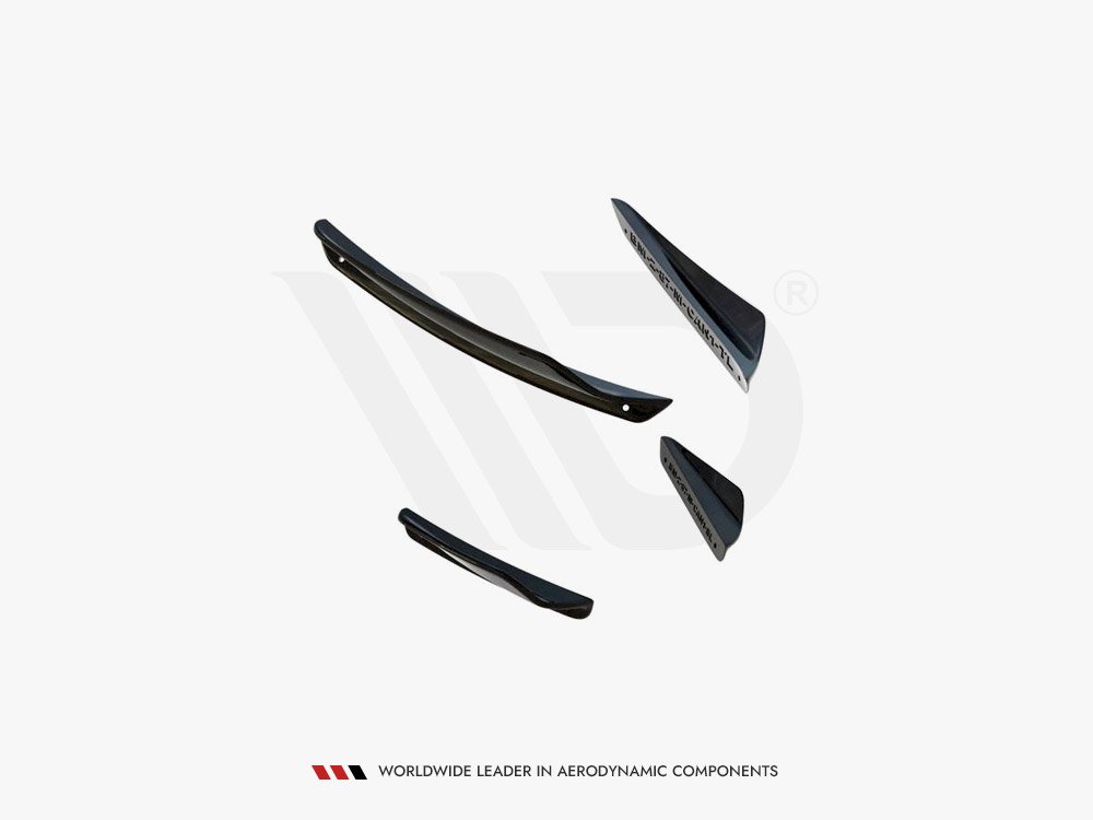 Maxton Design BMW M2 F87 (2016-2020) Front Bumper Wings (Canards)