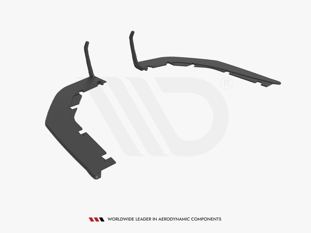 Maxton Design BMW M3 G80 (2021-) Street Pro Rear Side Splitters