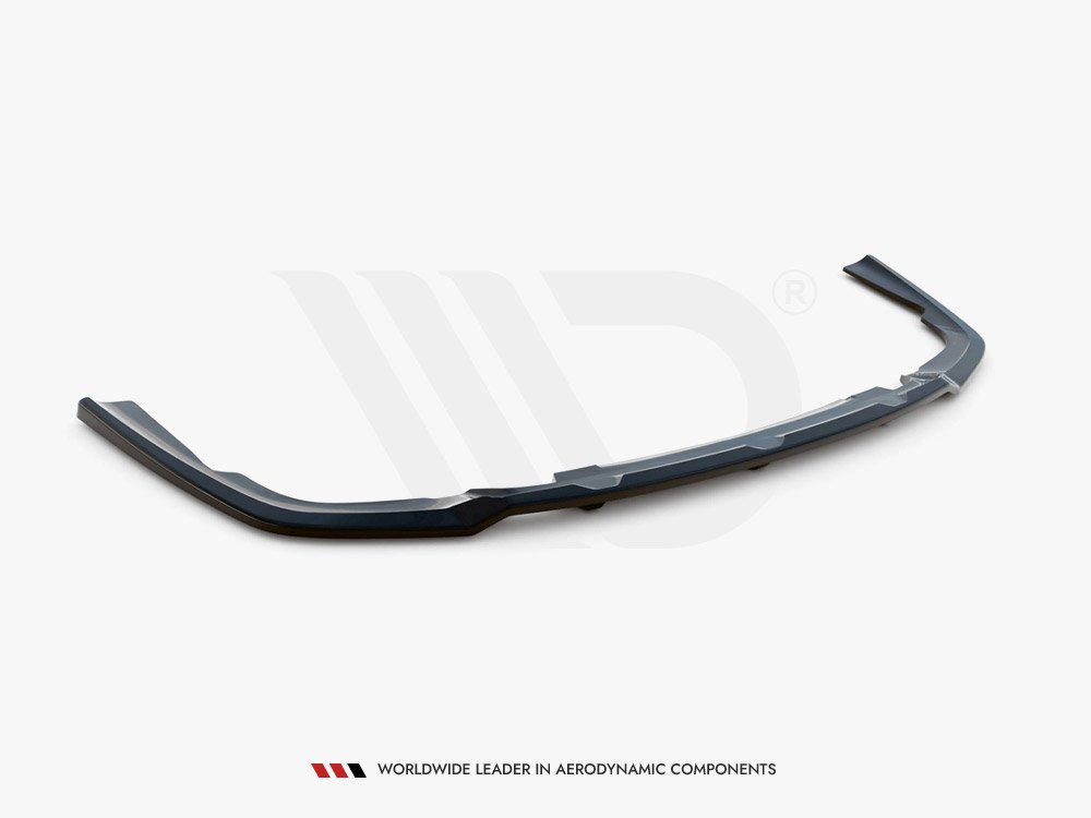 Maxton Design BMW X6 M-PACK G06 (2019-) Central Rear Splitter (Vertical Bars)