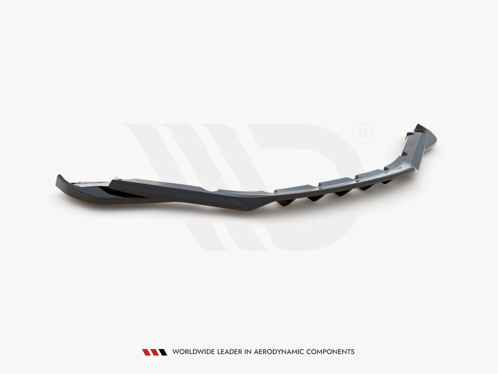 Maxton Design BMW i8 (2014-2020) Central Rear Splitter (W/ Vertical Bars)