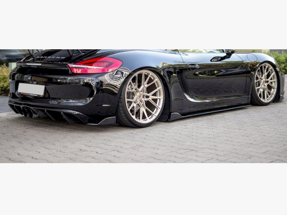 Maxton Design Porsche Cayman MK2 981C (2013-) Rear Side Splitters