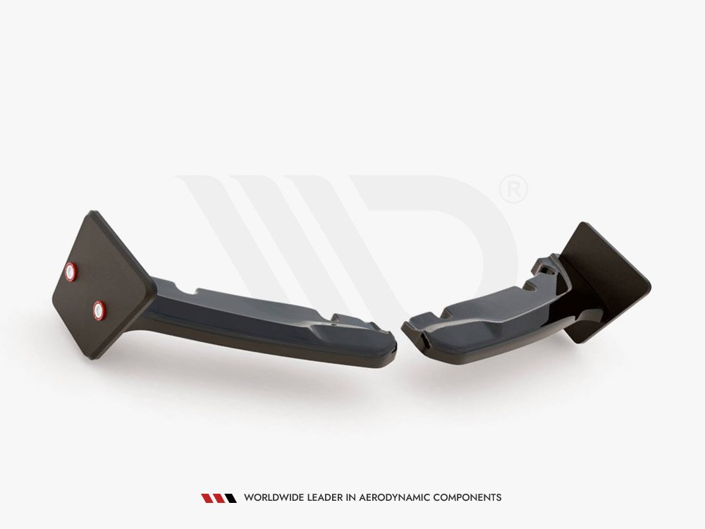 Maxton Design Toyota GR Yaris MK4 (2020-) Rear Side Splitters (+Flaps) V2