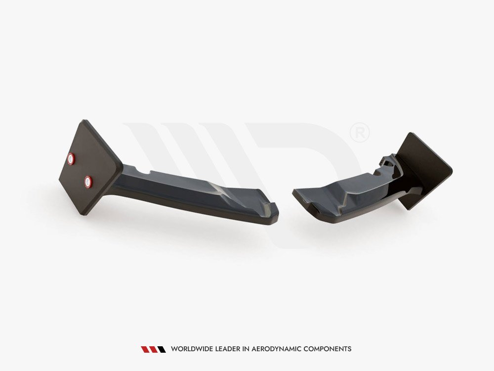 Maxton Design Toyota GR Yaris MK4 (2020-) Rear Side Splitters (+Flaps) V4