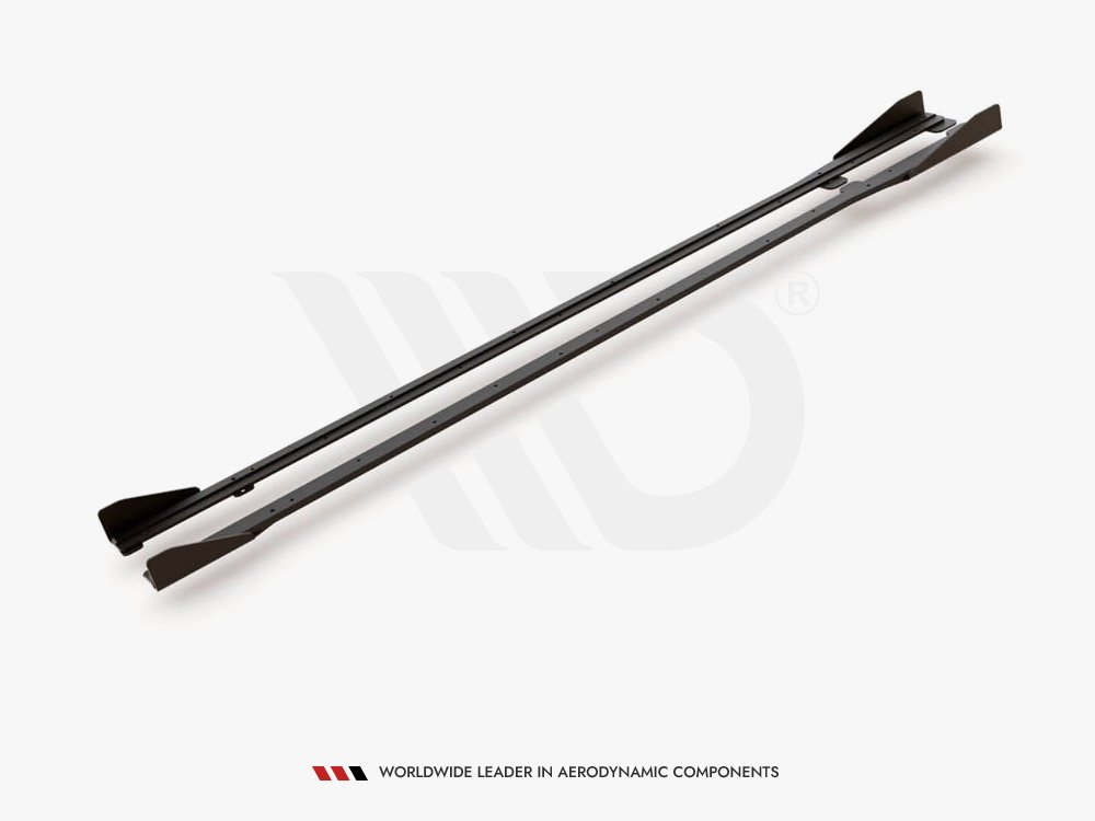 Maxton Design VW Golf 7 R Facelift (2017-2020) Maxton Racing Rear Side Splitters + Flaps