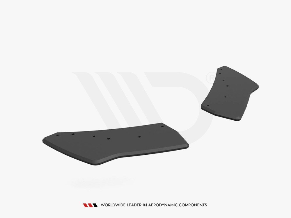 Maxton Design VW Golf R MK7 (2013-2016) Street Pro Rear Side Splitters