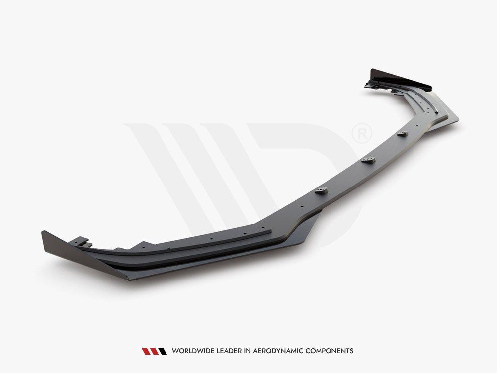 Maxton Design Toyota GR Yaris MK4 (2020-) Racing Durability Front Splitter (+Flaps)