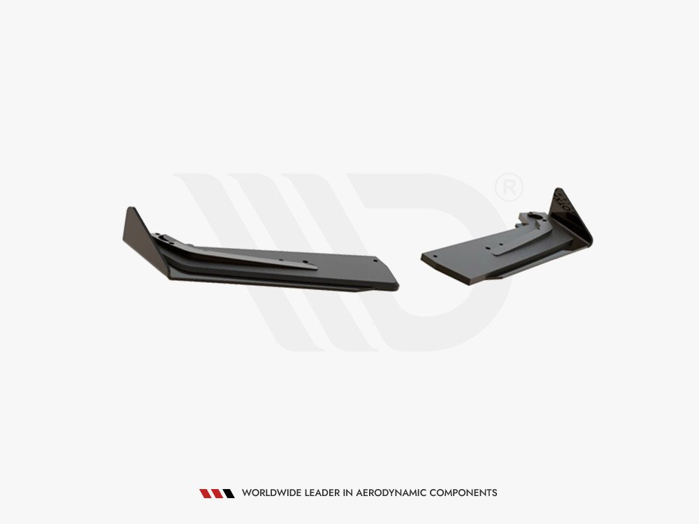 Maxton Design Toyota GR Yaris MK4 (2020-) Racing Durability Rear Side Splitters (+Flaps)