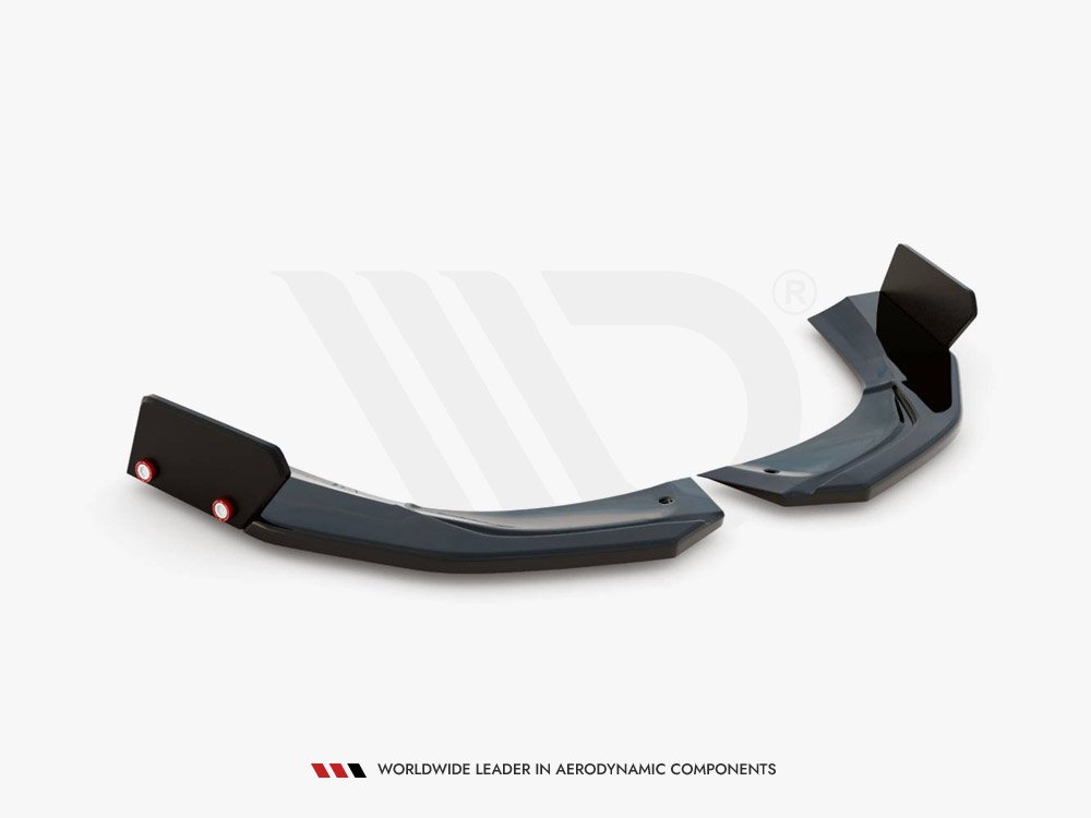 Maxton Design Mercedes AMG A45 S (2019-) Rear Side Splitters (+Flaps) V2