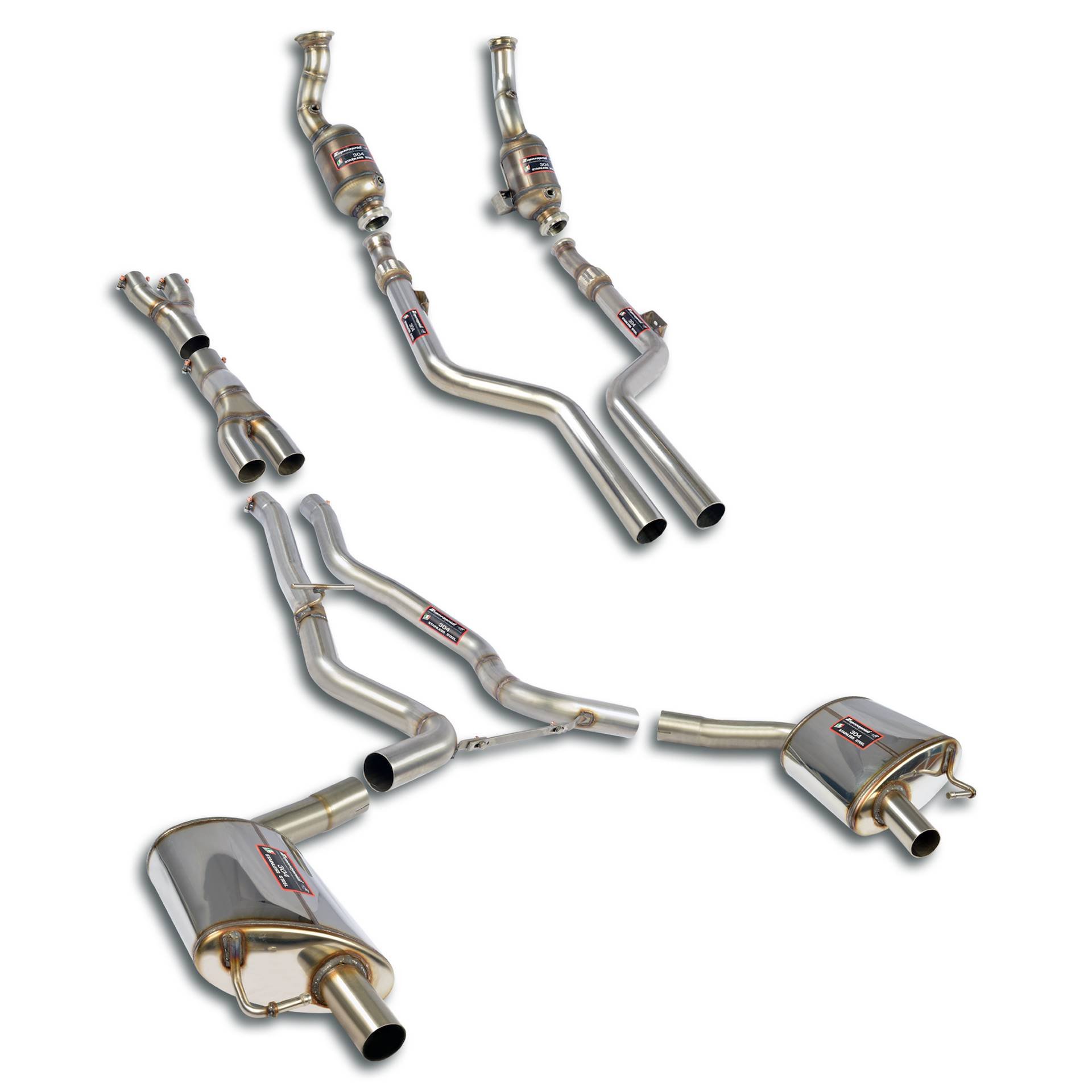 Supersprint Mercedes-Benz C43 AMG (C205) Exhaust System